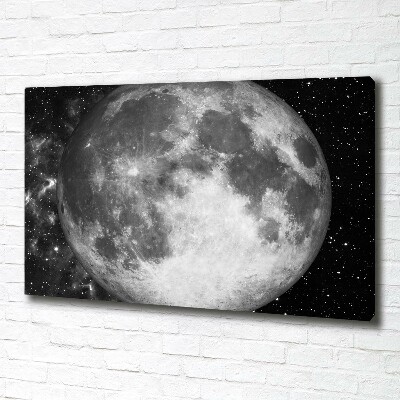 Foto quadro su tela Luna