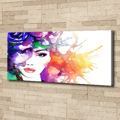 Foto quadro su tela Ritratto di una donna