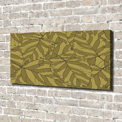 Quadro stampa su tela Foglie