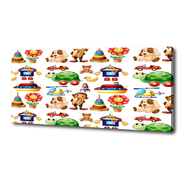 Foto quadro su tela Giocattoli