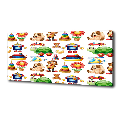 Foto quadro su tela Giocattoli