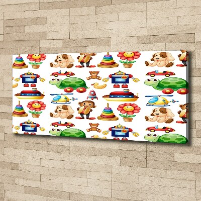 Foto quadro su tela Giocattoli