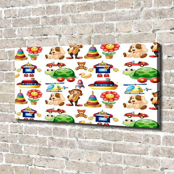 Foto quadro su tela Giocattoli