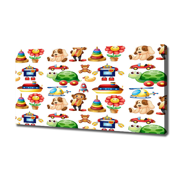 Foto quadro su tela Giocattoli