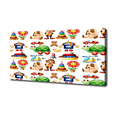 Foto quadro su tela Giocattoli