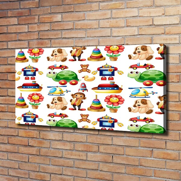 Foto quadro su tela Giocattoli
