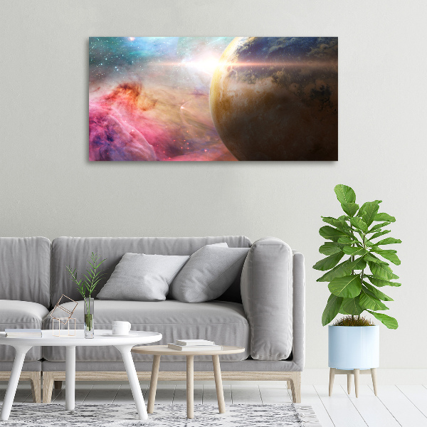 Quadro stampa su tela Galassia