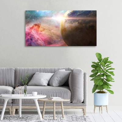 Quadro stampa su tela Galassia