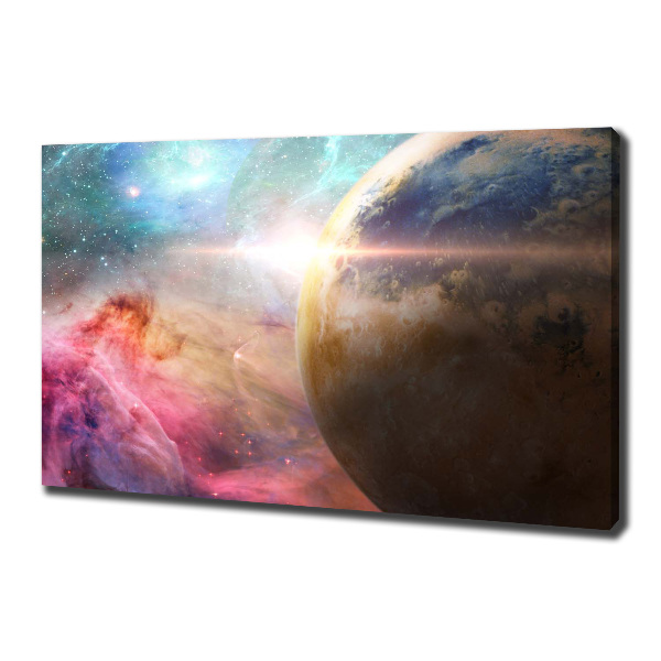 Quadro stampa su tela Galassia