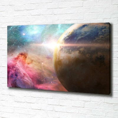 Quadro stampa su tela Galassia