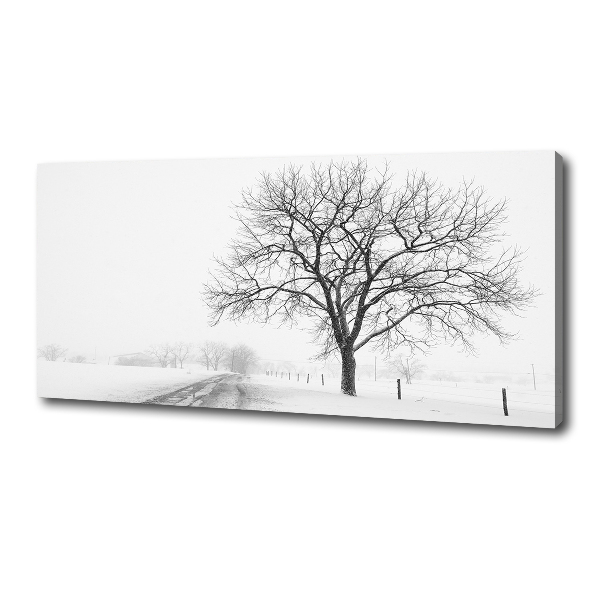 Quadro su tela Albero in inverno