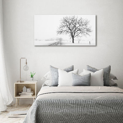 Quadro su tela Albero in inverno