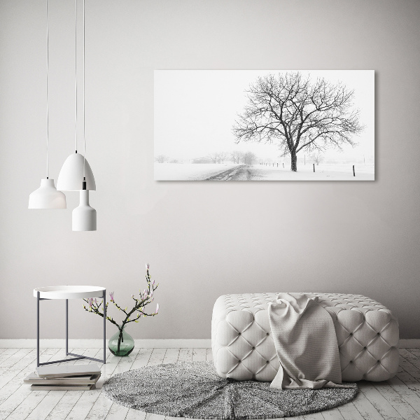 Quadro su tela Albero in inverno