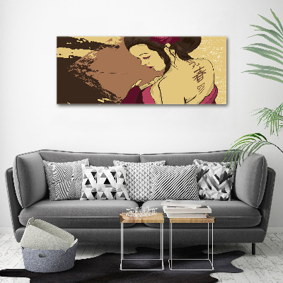 Foto quadro su tela Geisha