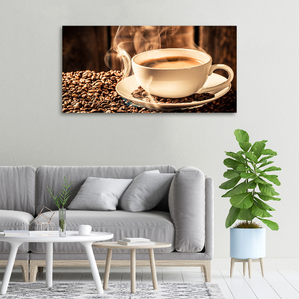 Quadro stampa su tela Caffè aromatico