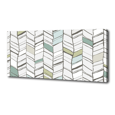 Quadro stampa su tela Motivo a spina di pesce