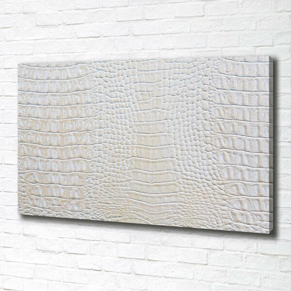 Quadro stampa su tela Pelle di coccodrillo