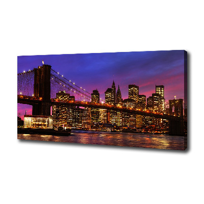 Quadro stampa su tela Manhattan Ovest