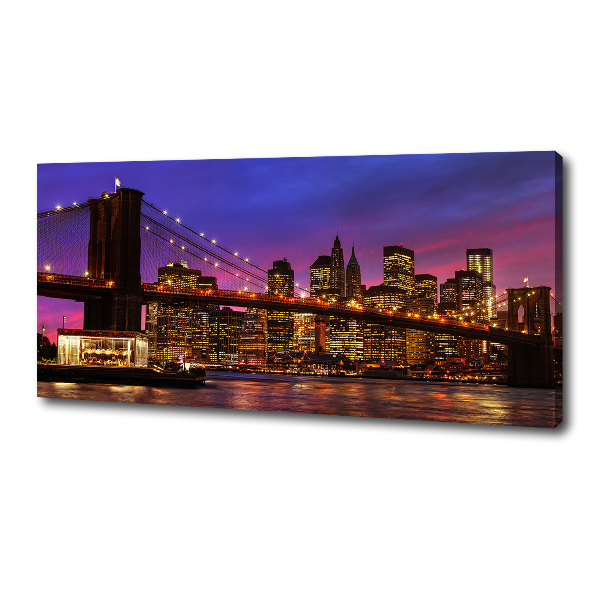 Quadro stampa su tela Manhattan Ovest