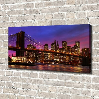 Quadro stampa su tela Manhattan Ovest