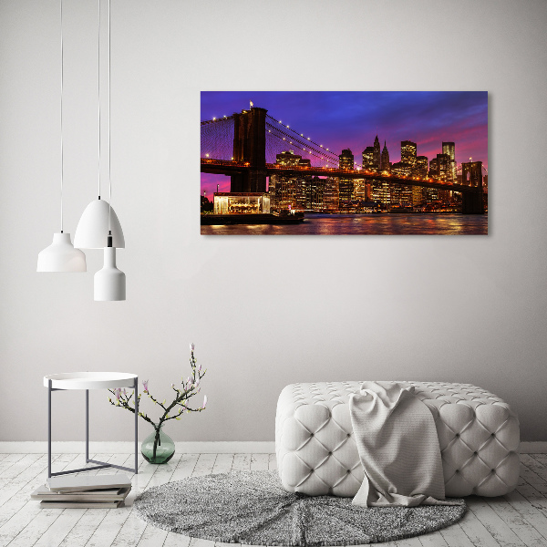 Quadro stampa su tela Manhattan Ovest