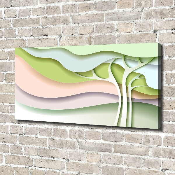 Quadro su tela Albero astratto