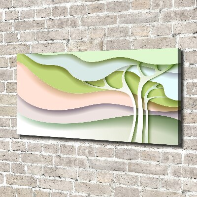 Quadro su tela Albero astratto