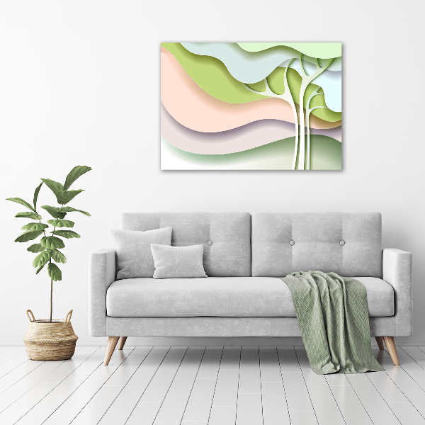 Quadro su tela Albero astratto