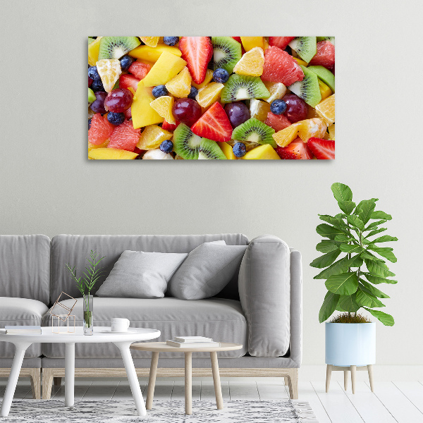 Quadro stampa su tela Frutta a fette