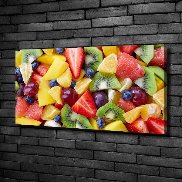 Quadro stampa su tela Frutta a fette