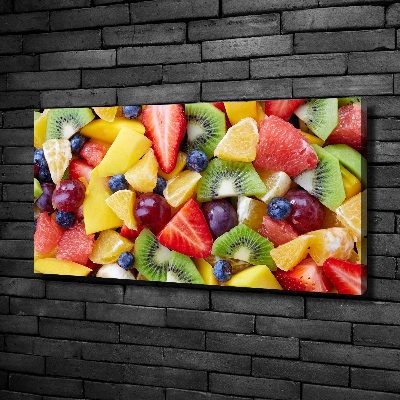 Quadro stampa su tela Frutta a fette