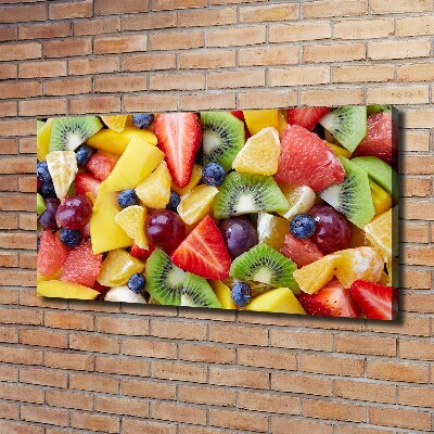 Quadro stampa su tela Frutta a fette