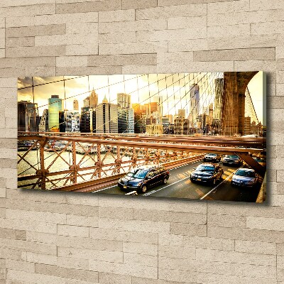 Foto quadro su tela Ponte di Brooklyn