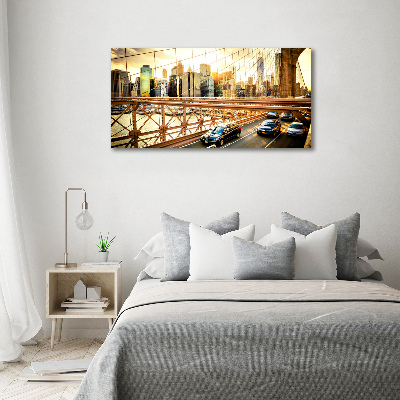 Foto quadro su tela Ponte di Brooklyn