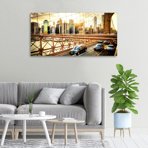 Foto quadro su tela Ponte di Brooklyn