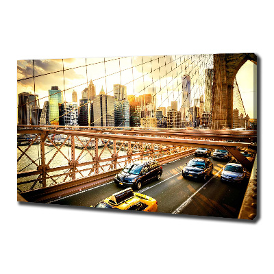 Foto quadro su tela Ponte di Brooklyn
