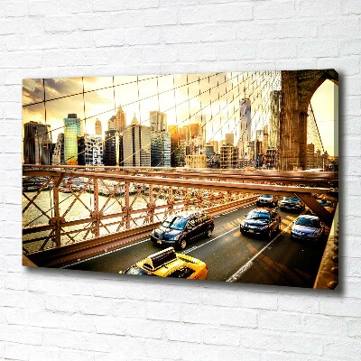 Foto quadro su tela Ponte di Brooklyn