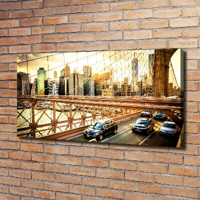 Foto quadro su tela Ponte di Brooklyn