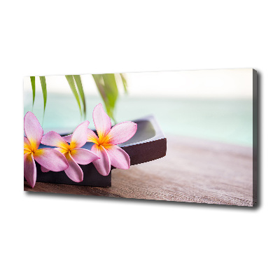 Quadro stampa su tela Plumeria