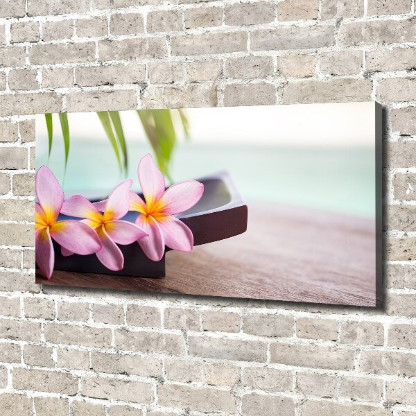 Quadro stampa su tela Plumeria