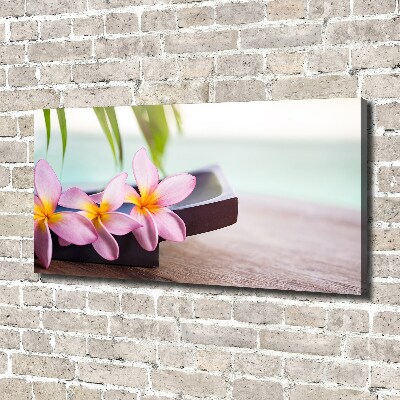Quadro stampa su tela Plumeria