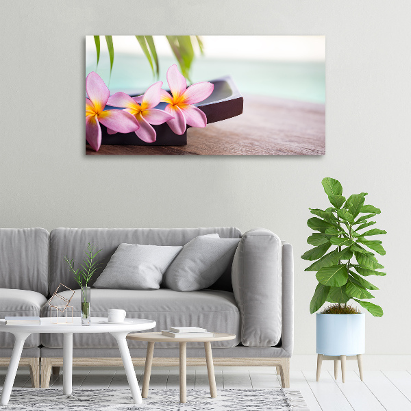 Quadro stampa su tela Plumeria
