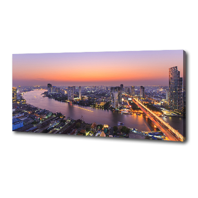 Quadro stampa su tela Bangkok Ovest