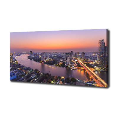 Quadro stampa su tela Bangkok Ovest