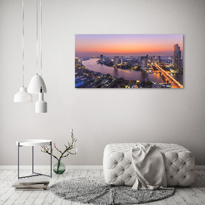 Quadro stampa su tela Bangkok Ovest