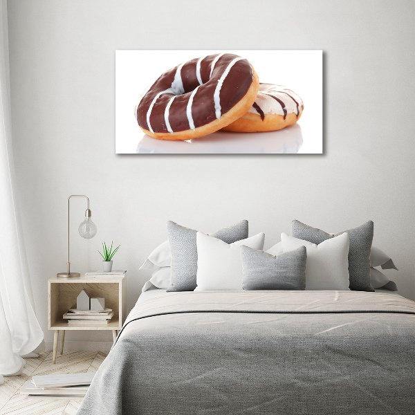 Quadro stampa su tela Ciambelle al cioccolato