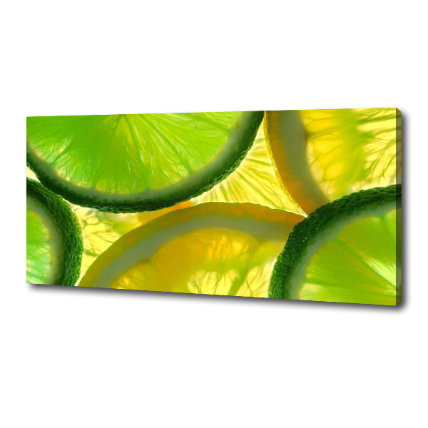 Foto quadro su tela Lime e limone