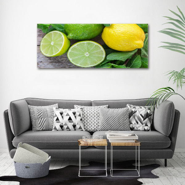 Quadro su tela Lime e limone