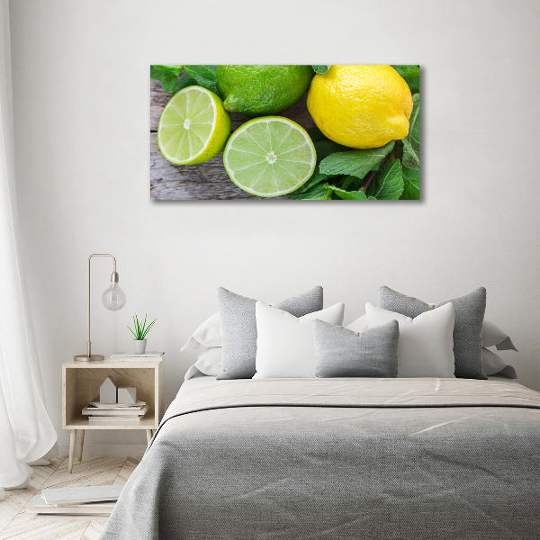 Quadro su tela Lime e limone