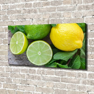Quadro su tela Lime e limone